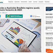 Mercado de Fuses e Aquisies Brasileiro registra queda de 33% no Primeiro Semestre de 2023